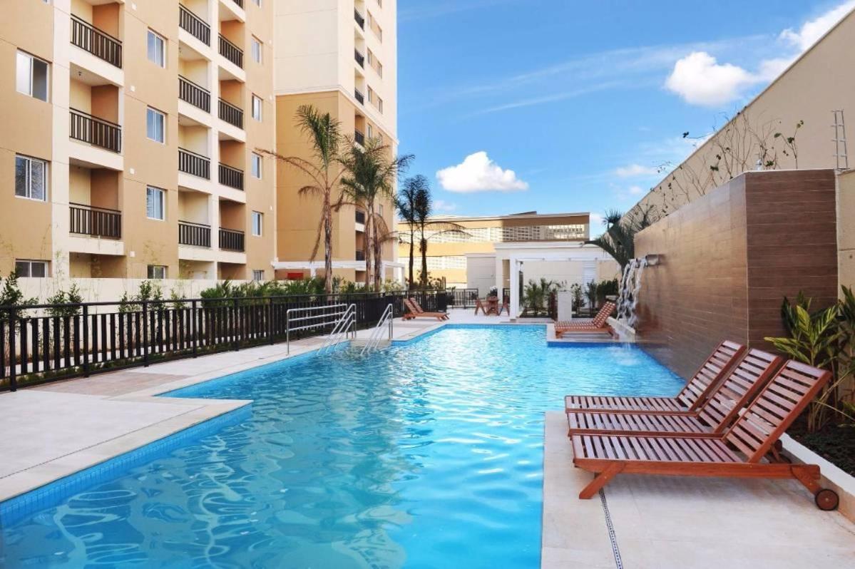 2 Quartos Com Piscina Aquecida Melhor Bairro Brasília Buitenkant foto